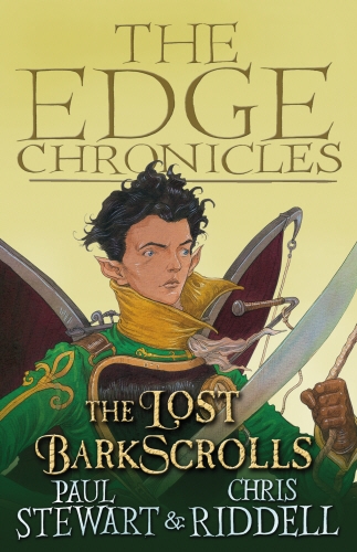 Book cover of The Lost Barkscrolls by Paul Stewart, Chris Riddell