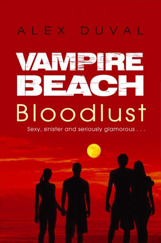 Book cover of Vampire Beach: Bloodlust by Alex Duval