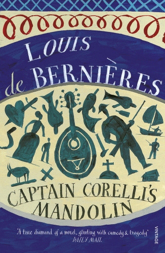 Book cover of Captain Corelli's Mandolin by Louis de Bernières
