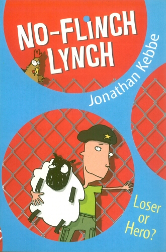 Book cover of No-Flinch Lynch by Jonathan Kebbe