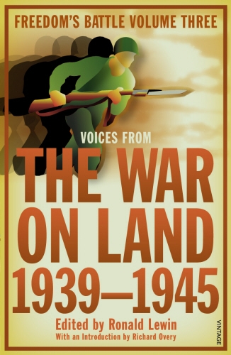 Book cover of The War on Land by Ronald Lewin