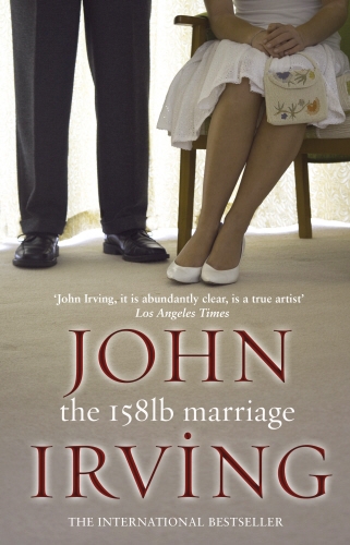 Book cover of The 158-Pound Marriage by John Irving