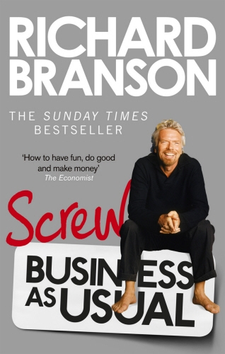 Book cover of Screw Business as Usual by Richard Branson