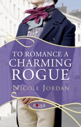 Book cover of To Romance a Charming Rogue: A Rouge Regency Romance by Nicole Jordan