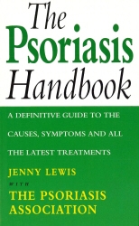 Book cover of The Psoriasis Handbook by Jenny Lewis With The Psoriasis Association