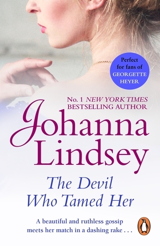 Book cover of The Devil Who Tamed Her by Johanna Lindsey