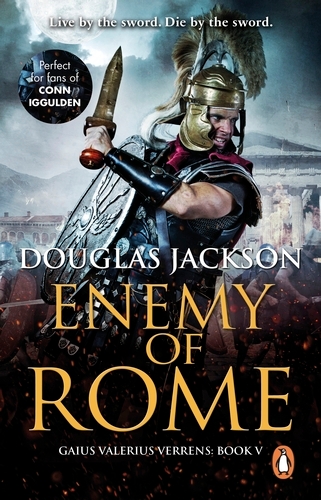 Book cover of Enemy of Rome by Douglas Jackson