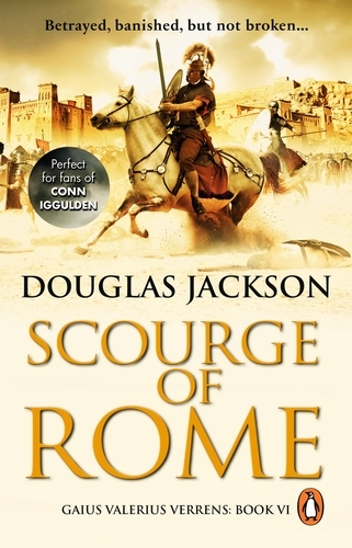 Book cover of Scourge of Rome by Douglas Jackson
