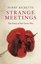 Book cover of Strange Meetings by Harry Ricketts