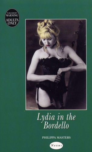 Book cover of Lydia in the Bordello by Philippa Masters