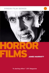 Book cover of Horror Films - Virgin Film by James Marriott
