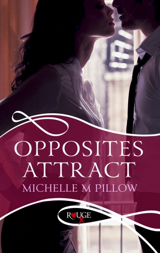 Book cover of Opposites Attract: A Rouge Erotic Romance by Michelle M Pillow