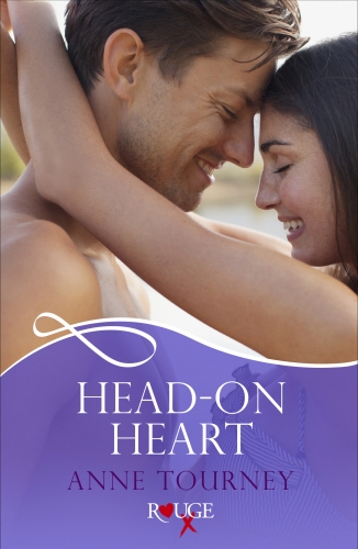 Book cover of Head-On Heart: A Rouge Erotic Romance by Anne Tourney
