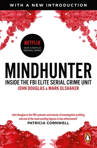 Book cover of Mindhunter by John Douglas, Mark Olshaker