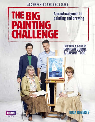 Book cover of The Big Painting Challenge by Rosa Roberts