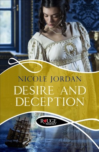 Book cover of Desire and Deception: A Rouge Regency Romance by Nicole Jordan