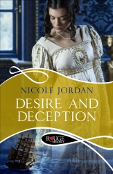 Book cover of Desire and Deception: A Rouge Regency Romance by Nicole Jordan