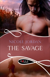 Book cover of The Savage: A Rouge Historical Romance by Nicole Jordan