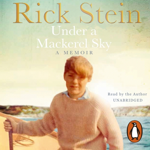 Book cover of Under a Mackerel Sky by Rick Stein