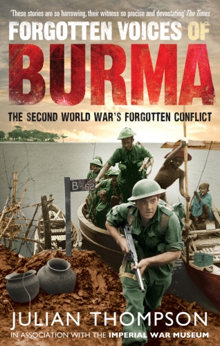 Book cover of Forgotten Voices of Burma by Julian Thompson