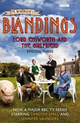 Book cover of Blandings: Lord Emsworth and the Girlfriend by P.G. Wodehouse