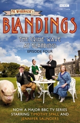 Book cover of Blandings: The Crime Wave at Blandings by P.G. Wodehouse
