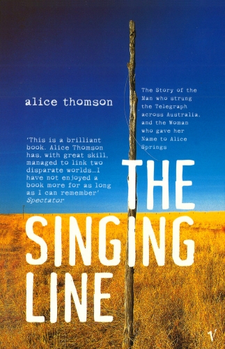 Book cover of The Singing Line by Alice Thomson