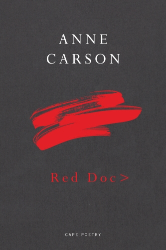 Book cover of Red Doc> by Anne Carson