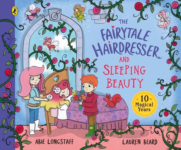 Book cover of The Fairytale Hairdresser and Sleeping Beauty by Abie Longstaff