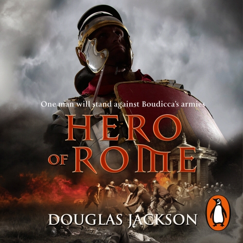 Book cover of Hero of Rome (Gaius Valerius Verrens 1) by Douglas Jackson