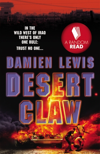 Book cover of Desert Claw by Damien Lewis