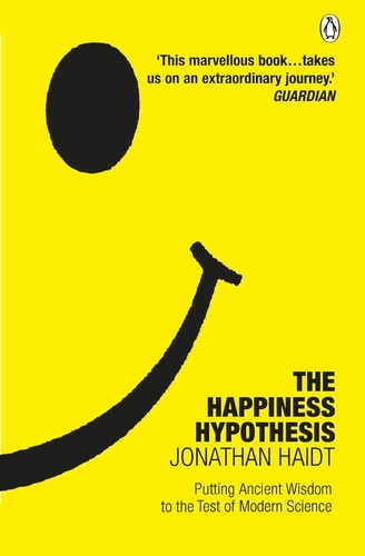 Book cover of The Happiness Hypothesis by Jonathan Haidt