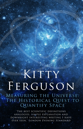 Book cover of Measuring the Universe by Kitty Ferguson