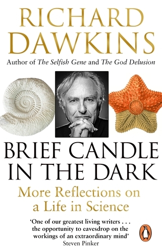 Book cover of Brief Candle in the Dark by Richard Dawkins