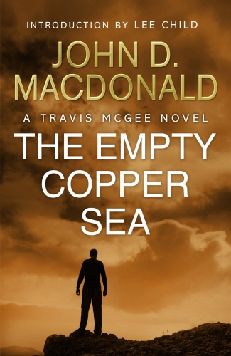 Book cover of The Empty Copper Sea: Introduction by Lee Child by John D MacDonald