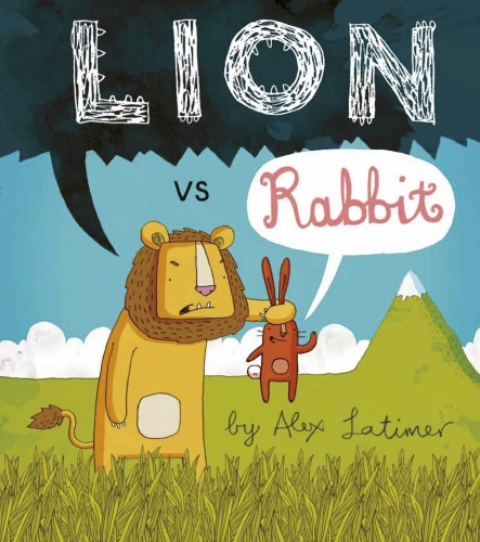 Book cover of Lion vs Rabbit by Alex Latimer