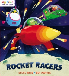 Book cover of Rocket Racers by Steve Webb