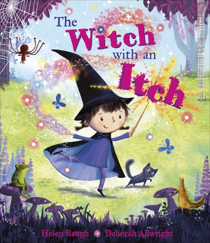 Book cover of The Witch with an Itch by Helen Baugh