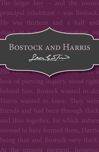 Book cover of Bostock and Harris by Leon Garfield