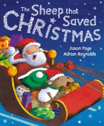 Book cover of The Sheep that Saved Christmas by Jason Page