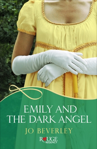 Book cover of Emily and the Dark Angel: A Rouge Regency Romance by Jo Beverley