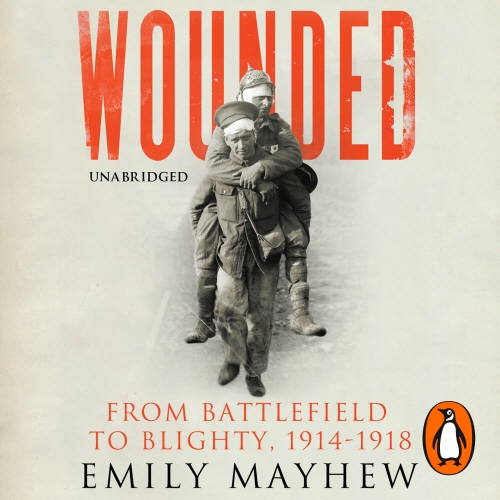 Book cover of Wounded by Emily Mayhew