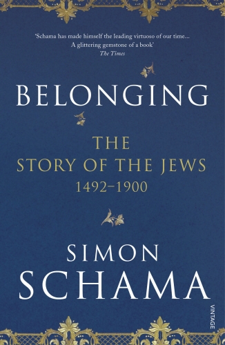 Book cover of Belonging by Simon Schama