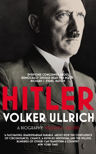 Book cover of Hitler: Volume I by Volker Ullrich