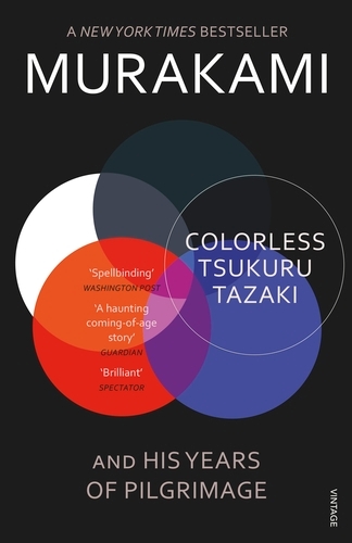 Book cover of Colorless Tsukuru Tazaki and His Years of Pilgrimage by Haruki Murakami
