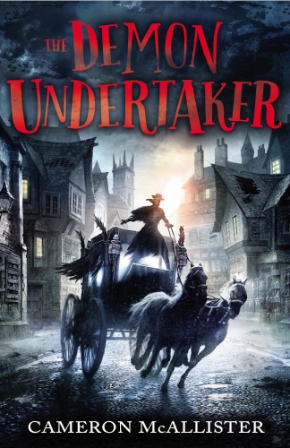 Book cover of The Demon Undertaker by Cameron McAllister