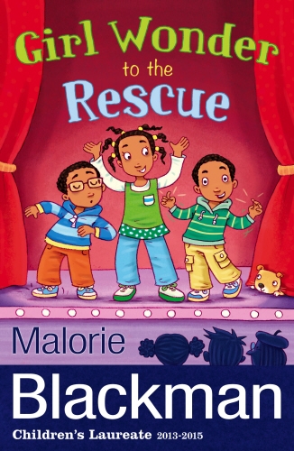 Book cover of Girl Wonder to the Rescue by Malorie Blackman