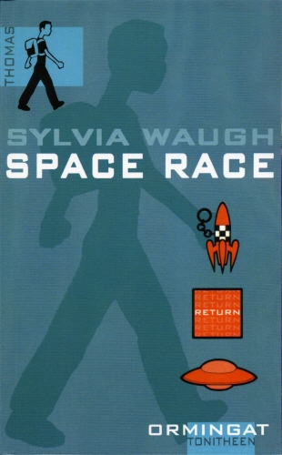 Book cover of Space Race by Sylvia Waugh