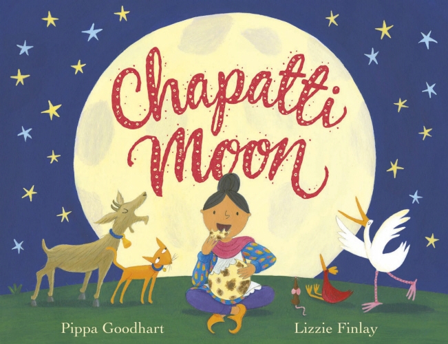 Book cover of Chapatti Moon by Pippa Goodhart