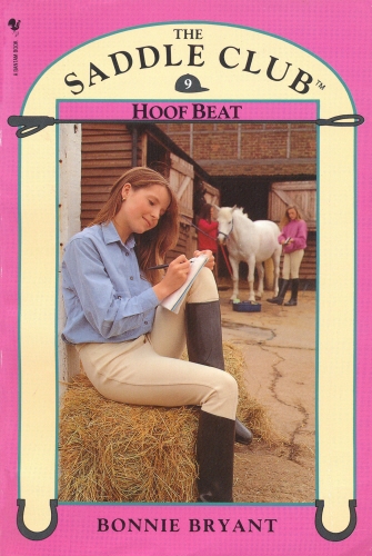 Book cover of Saddle Club Book 9: Hoof Beat by Bonnie Bryant